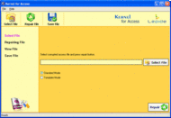 Nucleus Kernel Access Repair Software screenshot